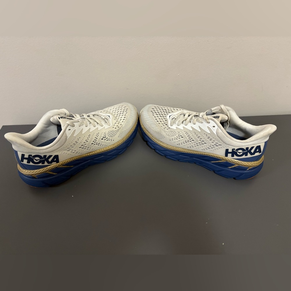 Hoka One One Clifton 7 1110509/TVID Running Shoes For Woman’s Size US 8 Cream - Picture 3 of 14